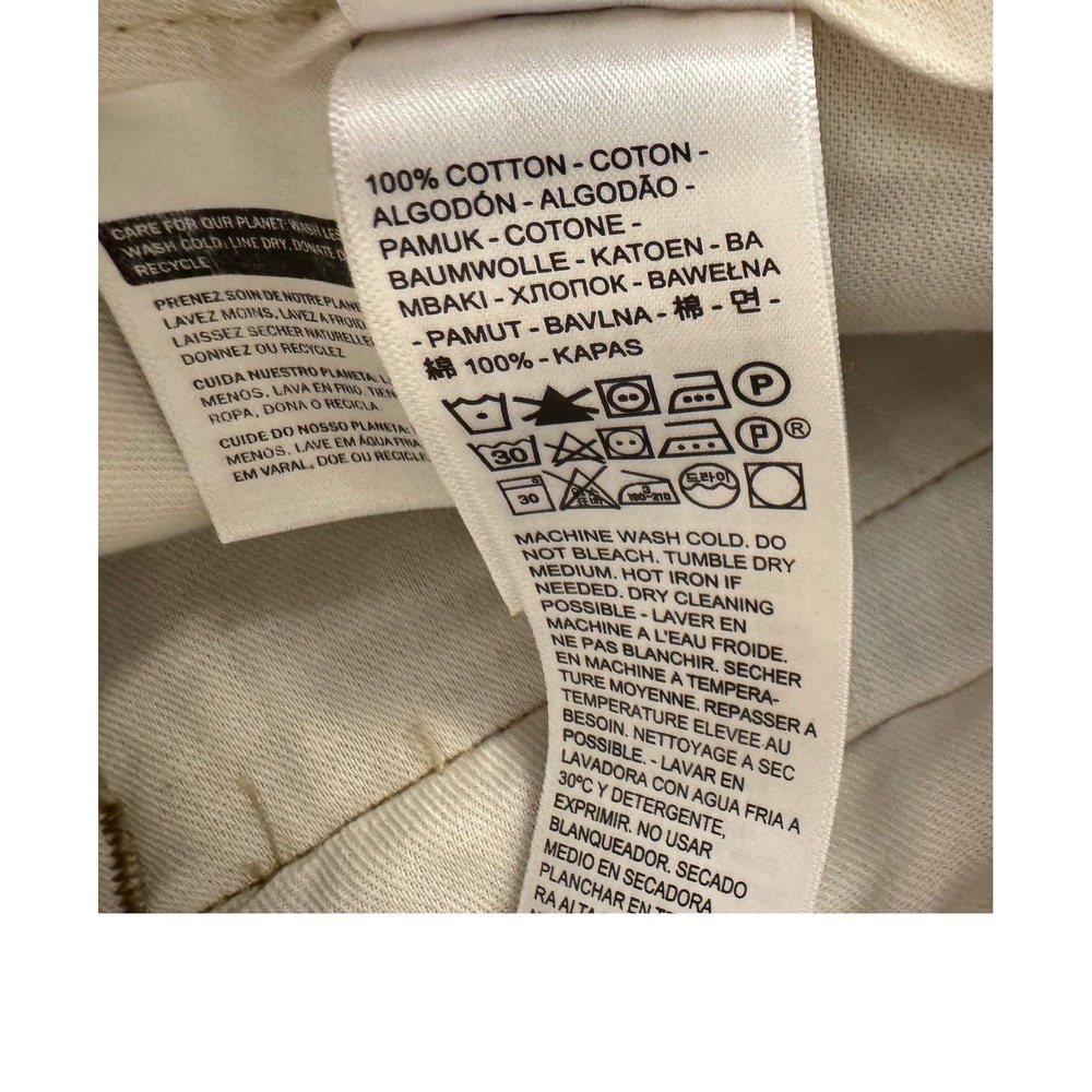 Levi Ace Cargo Pants Men 32x30 Khaki Relaxed Tapered Cotton NEW - Picture 6 of 10